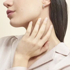 Histoire d'Or Créoles Sybilles Argent Blanc New