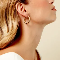 Histoire d'Or Créoles Tegan Or Jaune Online