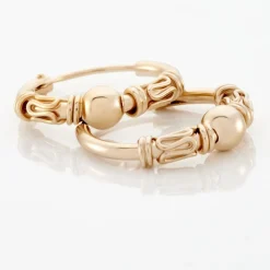 Histoire d'Or Créoles Tehanie Plaqué Or Jaune Best