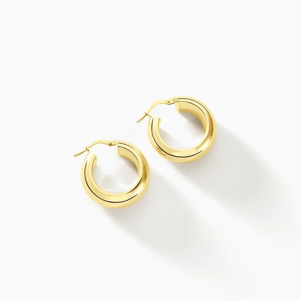 Histoire d'Or Créoles Telly Or Jaune Discount