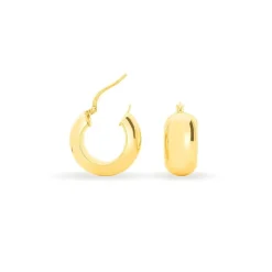 Histoire d'Or Créoles Telly Or Jaune Discount