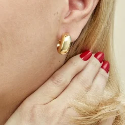 Histoire d'Or Créoles Telly Or Jaune Discount