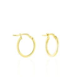 Histoire d'Or Créoles Telya Or Jaune Clearance