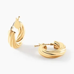 Histoire d'Or Créoles Thiago Or Jaune New