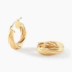 Histoire d'Or Créoles Thiago Or Jaune Hot