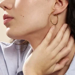 Histoire d'Or Créoles Thyrza Or Jaune Hot