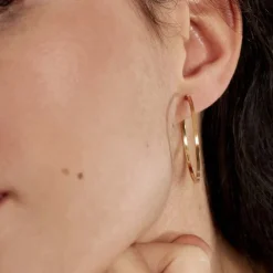 Histoire d'Or Créoles Thyrza Or Jaune Hot