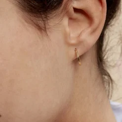 Histoire d'Or Créoles Thyrza Or Jaune Clearance