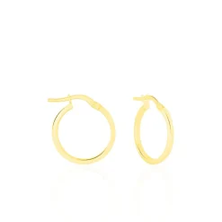 Histoire d'Or Créoles Thyrza Or Jaune Sale