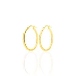 Histoire d'Or Créoles Thyrza Or Jaune Clearance