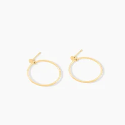 Histoire d'Or Créoles Tia Geometrique Or Jaune