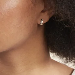 Histoire d'Or Créoles Timira Or Jaune Diamant Hot