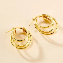 Histoire d'Or Créoles Trish Or Jaune