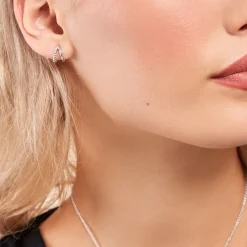 Histoire d'Or Créoles Two Argent Blanc