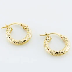 Histoire d'Or Créoles Udara Or Jaune New