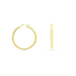 Histoire d'Or Créoles Udara Or Jaune Hot