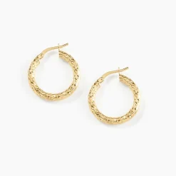 Histoire d'Or Créoles Udara Or Jaune Best