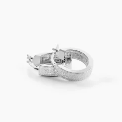 Histoire d'Or Créoles Ugenie Or Blanc Hot