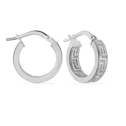 Histoire d'Or Créoles Ugenie Or Blanc Hot