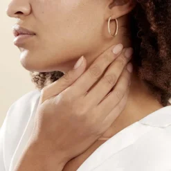 Histoire d'Or Créoles Ulrica Or Jaune Hot