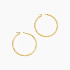 Histoire d'Or Créoles Ulrica Or Jaune Sale