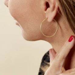 Histoire d'Or Créoles Ulrica Or Jaune Sale