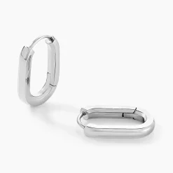 Histoire d'Or Créoles Urban Line acier blanc New