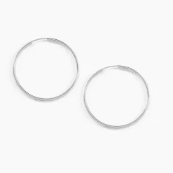 Histoire d'Or Créoles Valencina or blanc Outlet