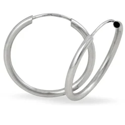 Histoire d'Or Créoles Valencina or blanc Clearance