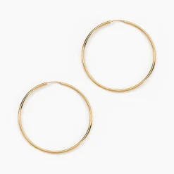 Histoire d'Or Créoles Valencina or jaune Discount