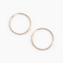 Histoire d'Or Créoles Valencina Or Rose Outlet