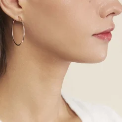 Histoire d'Or Créoles Valencina Or Rose Clearance