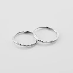 Histoire d'Or Créoles Valerina or blanc Outlet