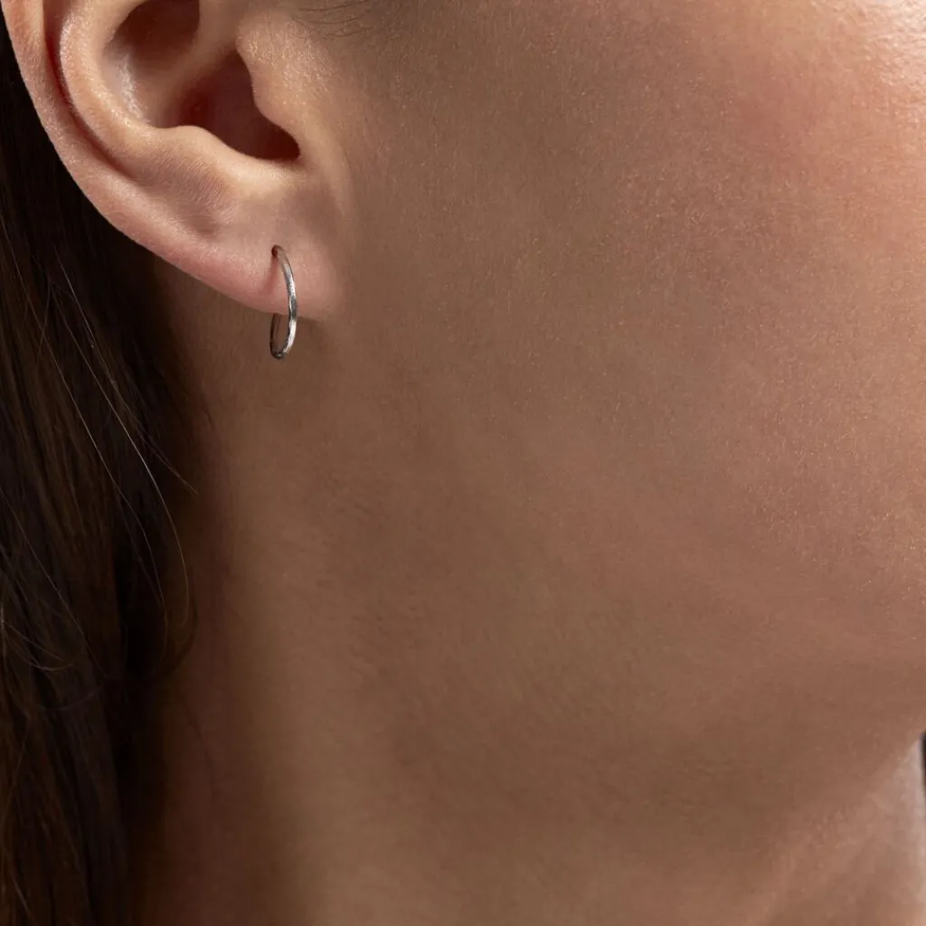 Histoire d'Or Créoles Valerina or blanc New