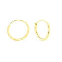 Histoire d'Or Créoles Valerina or jaune Hot