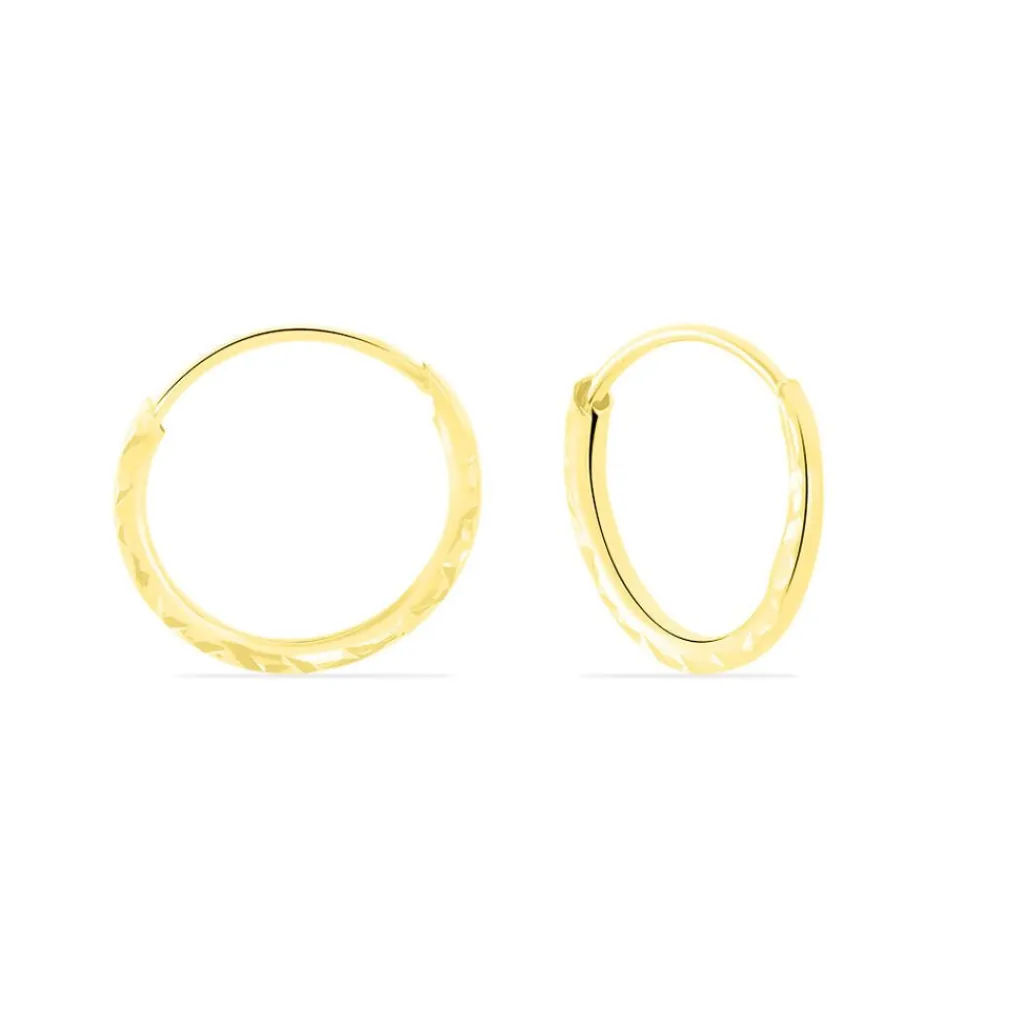 Histoire d'Or Créoles Valerina or jaune Hot