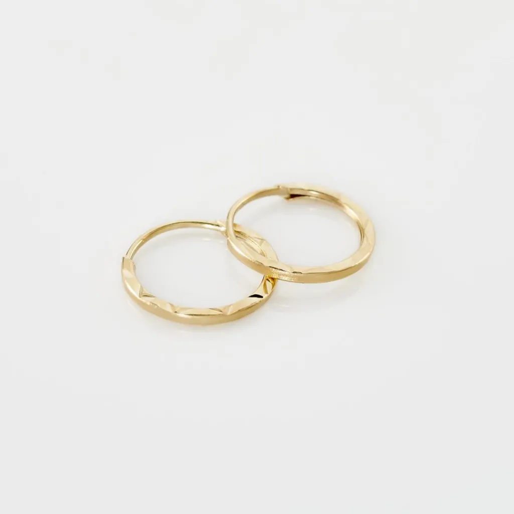 Histoire d'Or Créoles Valerina or jaune Hot