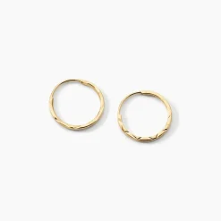 Histoire d'Or Créoles Valerina or jaune New