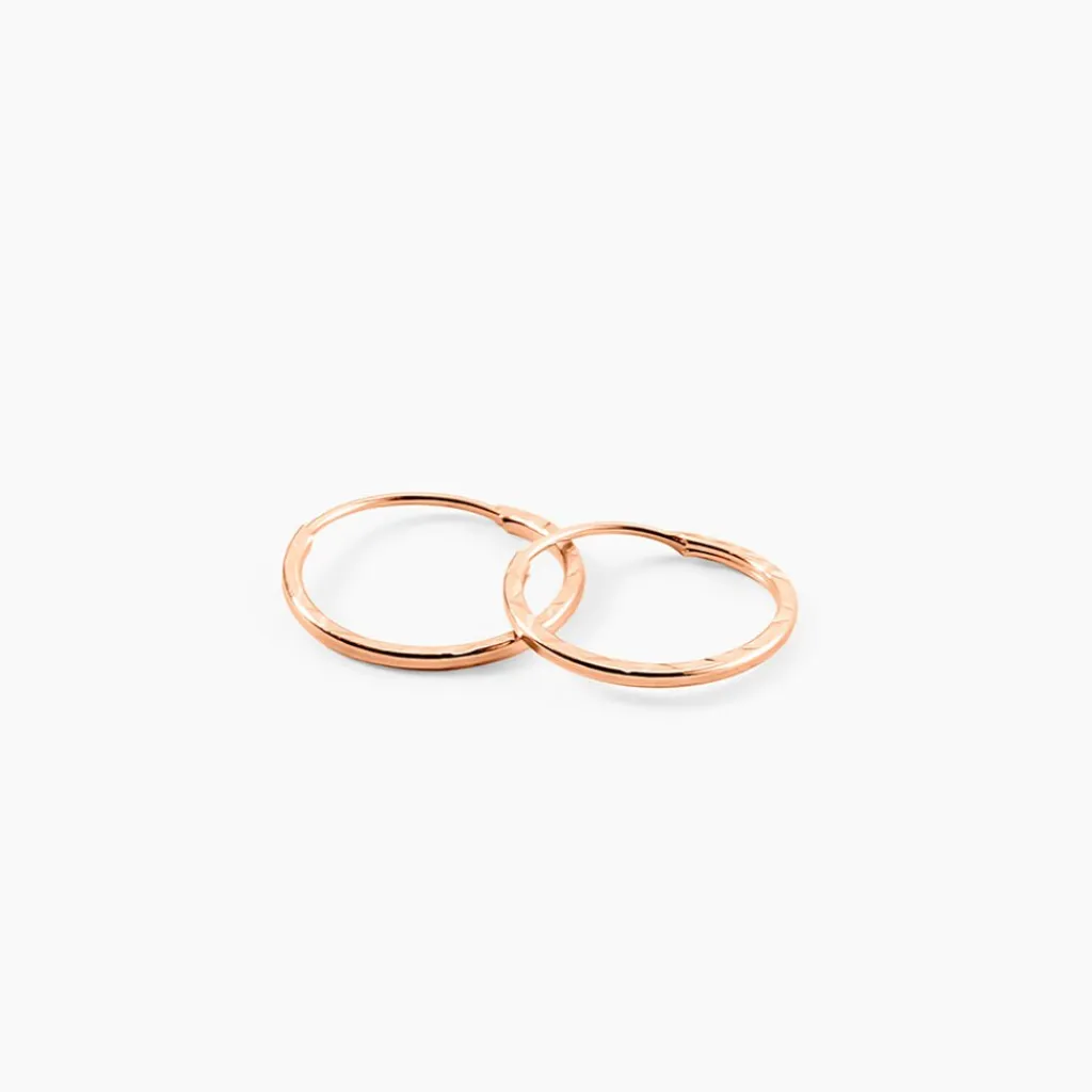 Histoire d'Or Créoles Valerina or rose Sale