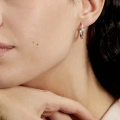 Histoire d'Or Créoles Verania or blanc New