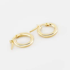 Histoire d'Or Créoles Verania or jaune Sale