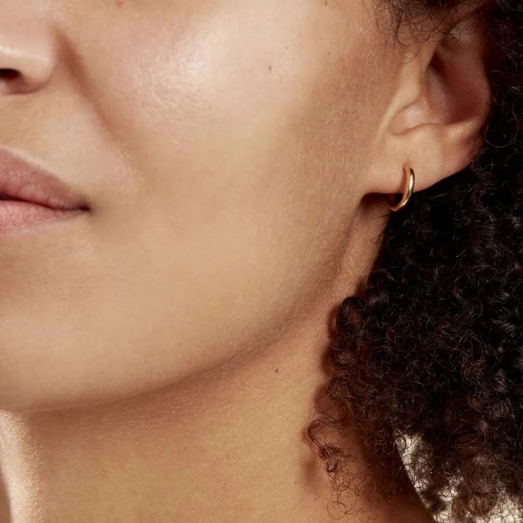 Histoire d'Or Créoles Verania or jaune Sale