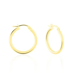 Histoire d'Or Créoles Verania or jaune New