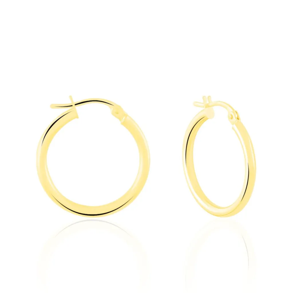 Histoire d'Or Créoles Verania or jaune New