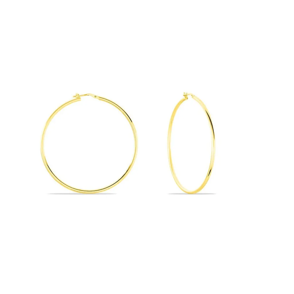 Histoire d'Or Créoles Verania or jaune Sale