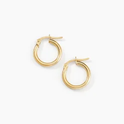 Histoire d'Or Créoles Verania or jaune Hot