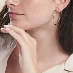 Histoire d'Or Créoles Verania or jaune Hot