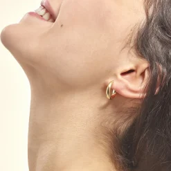 Histoire d'Or Créoles Vickie Or Jaune New