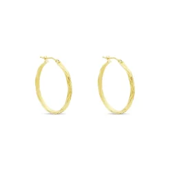 Histoire d'Or Créoles Vitali Or Jaune Clearance