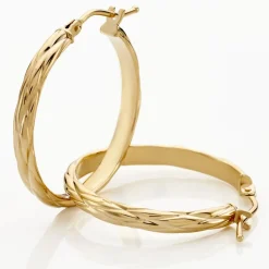 Histoire d'Or Créoles Vitali Or Jaune Clearance